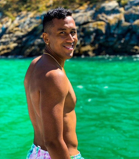 Renato Tapia en las Islas Cíes (Foto: Instagram).