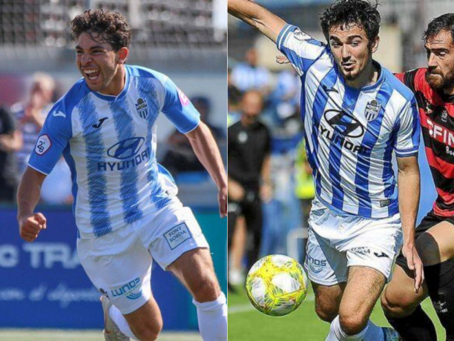 Samuel Shashoua y Jordan Holsgrove en el Atlético Baleares