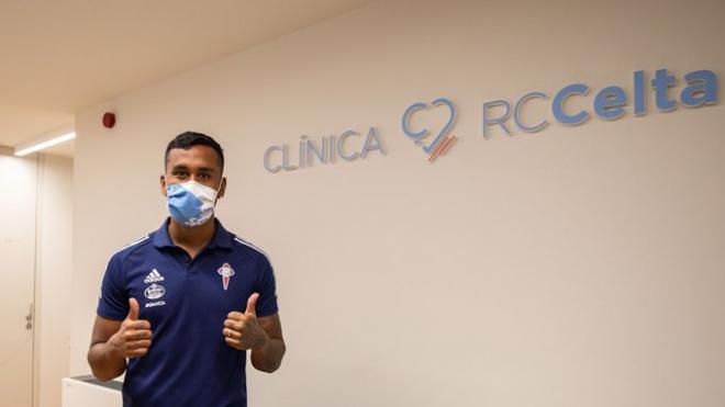 Renato Tapia tras pasar el reconocimiento médico (Foto: RCCV).