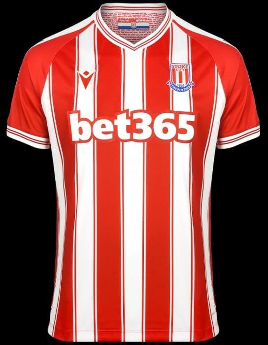 Camiseta del Stoke City para la temporada 2020-21.