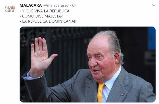 Meme de Juan Carlos I.