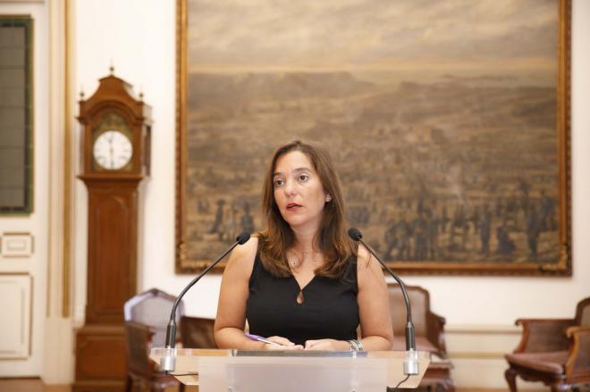 Inés Rey. alcaldesa de A Coruña (Foto: @ConcelloCoruna).