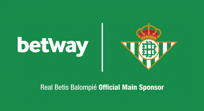 Betway, patrocinador del Real Betis.