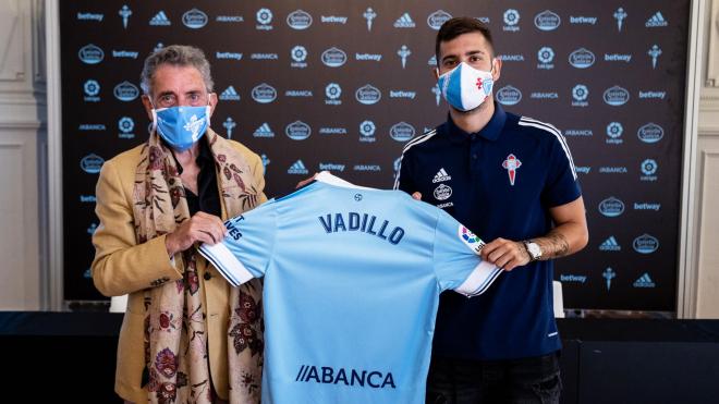 Vadillo es presentado como nuevo jugador del Celta (Foto: RCCV)