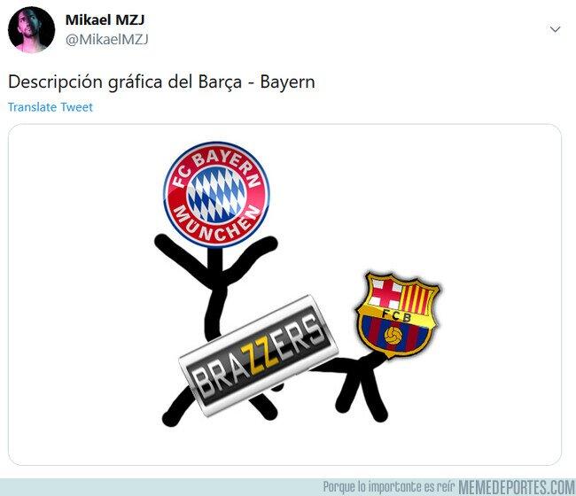 Los memes del Barcelona-Bayern.