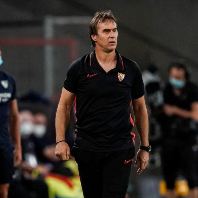 Julen Lopetegui, entrenador del Sevilla (foto: SFC).