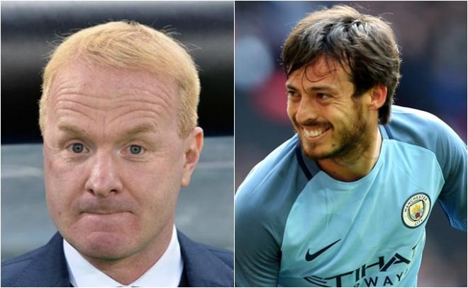 Igli Tare y David Silva.