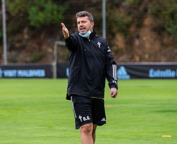 Óscar García, en A Madroa (Foto: RCCV).