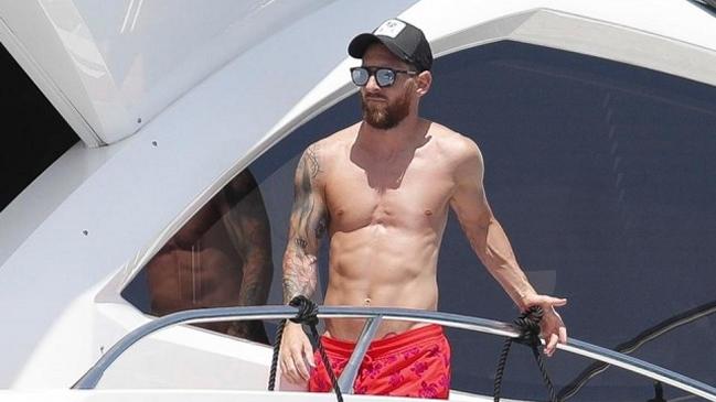 Leo Messi, de vacaciones en una imagen de archivo.