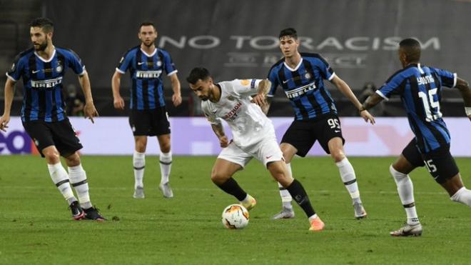 El Sevilla se midió al Inter de Milán en la final de la Europa League.