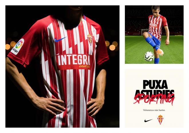 Nueva camiseta del Sporting para la temporada 2020/21 (Foto: RSG).