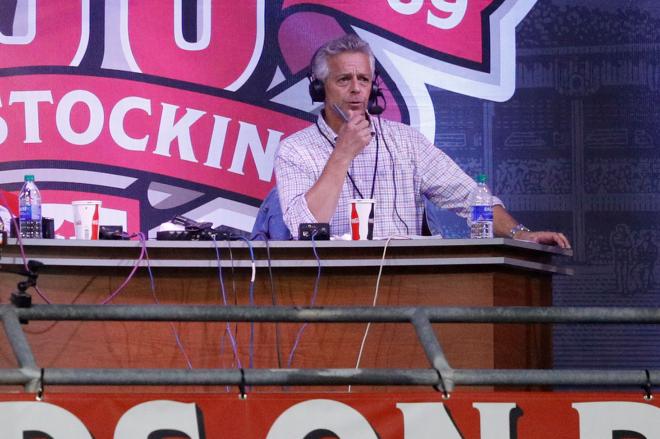 Thom Brennaman, durante una retransmisión.