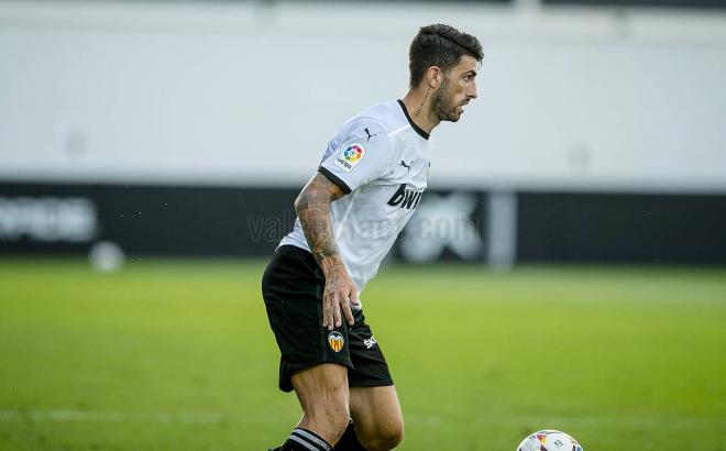 Cristiano Piccini ante el Castellón (Foto: Valencia CF)