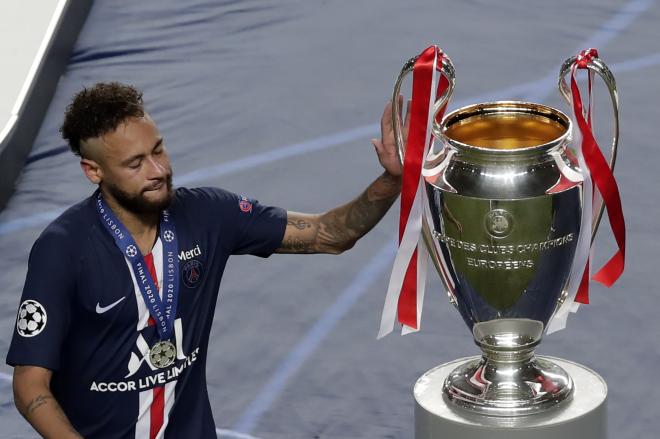 Neymar 'se despide' de la Champions League (Foto: EFE).