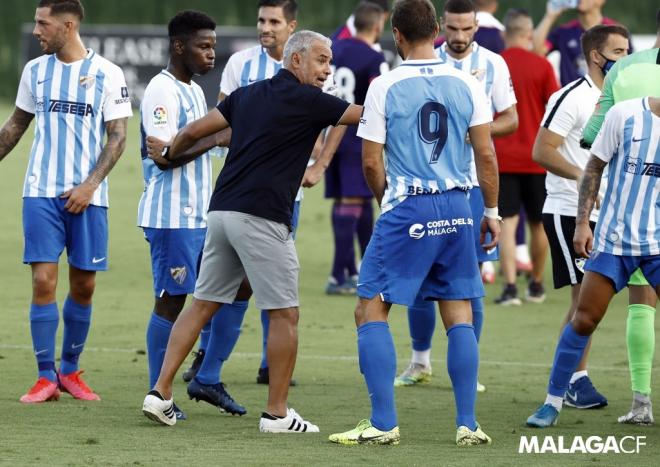 Amistoso del Málaga ante el Valladolid (Foto: Málaga CF)