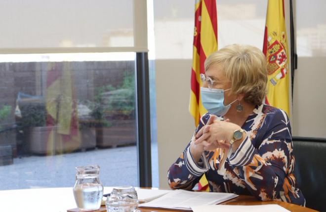 Ana Barceló, reunión sobre el coronavirus