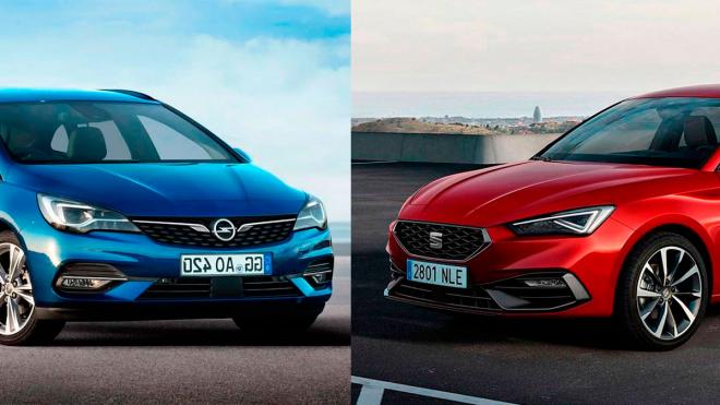 Opel Astra y Seat León