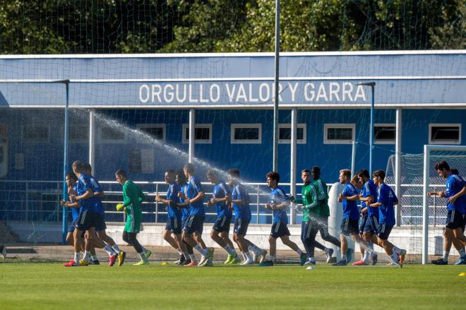 Entrenamiento de pretemporada del Real Oviedo (Foto:Real Oviedo)