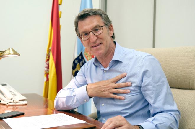 Alberto Núñez Feijoo, presidente de la Xunta de Galicia (Foto @FeijooGalicia)