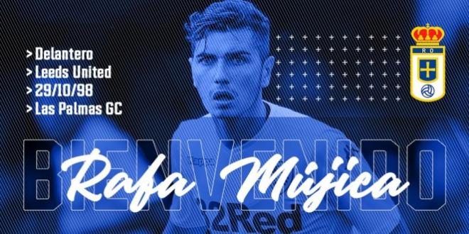 Rafa Mújica, nuevo jugador del Real Oviedo (Foto: Oviedo