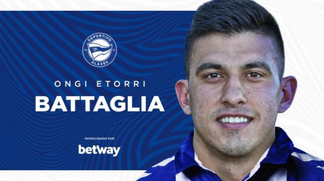 Rodrigo Battaglia, fichaje del Alavés.