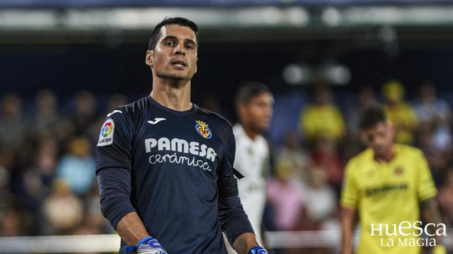 Andrés Fernández, fichaje del Huesca (Foto: SD Huesca).