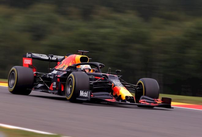 Max Verstappen, en el circuito de Spa.