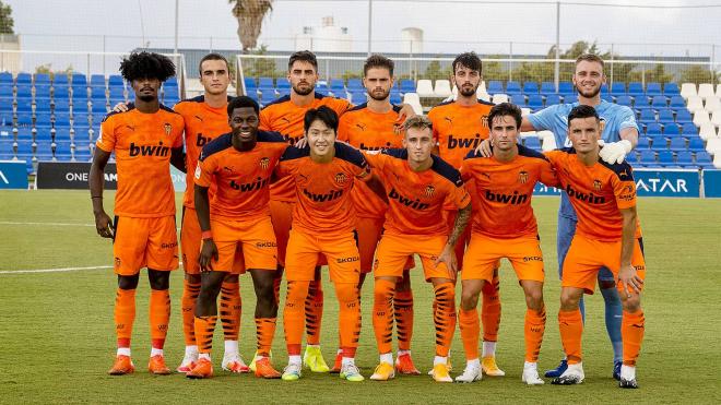 Once titular ante el Levante (Foto: Valencia CF)