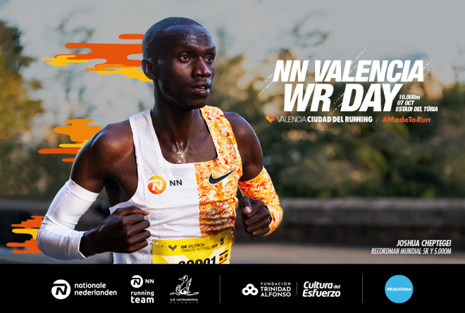 Cheptegei buscará el Récord del Mundo de 10.000 metros en Valencia Ciudad del Running
