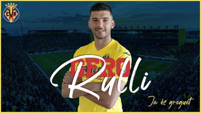 Gerónimo Rulli, nuevo jugador del Villarreal.