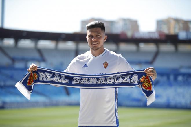 Juanjo Narváez, nuevo fichaje del Real Zaragoza (Foto: Dani Marzo).