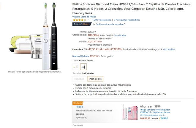 Llévate estos cepillos de dientes eléctricos al mejor precio en Amazon.