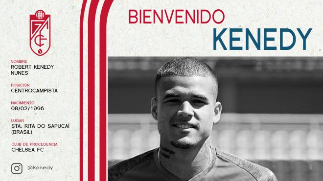 Kenedy, fichaje del Granada.