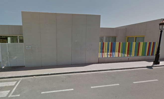Un colegio en la Comunidad Valenciana