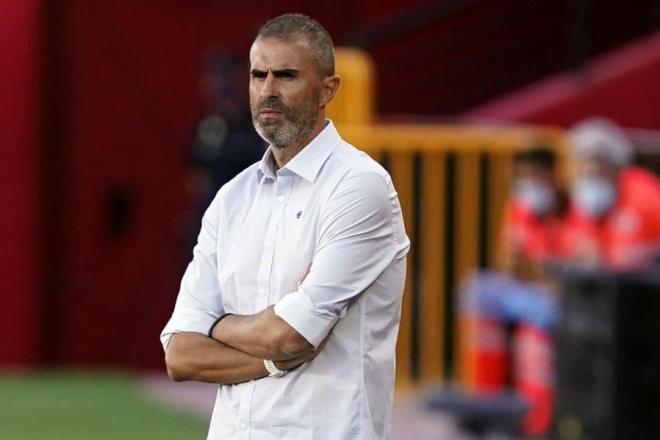 Gaizka Garitano durante su etapa como entrenador del Athletic (Foto: LaLiga).