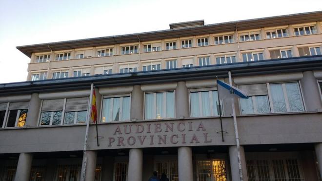 Edificio de la Audiencia Provincial de A Coruña.