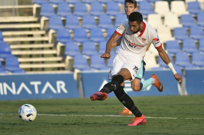 En-Nesyri, ante el Levante (Foto: SFC).