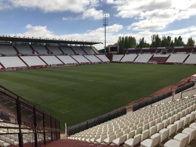 Imagen del estadio Carlos Belmonte (Foto: Albacete Balompié).
