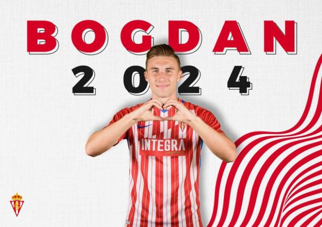 Bogdan amplía su contrato con el Sporting hasta 2024 (Foto: Sporting)