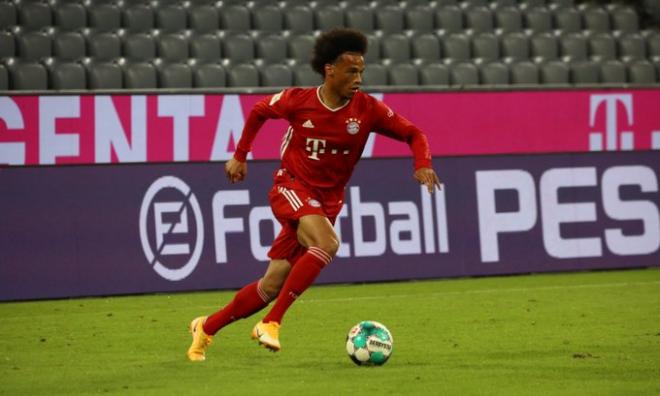 Sané, en su debut con el Bayern.