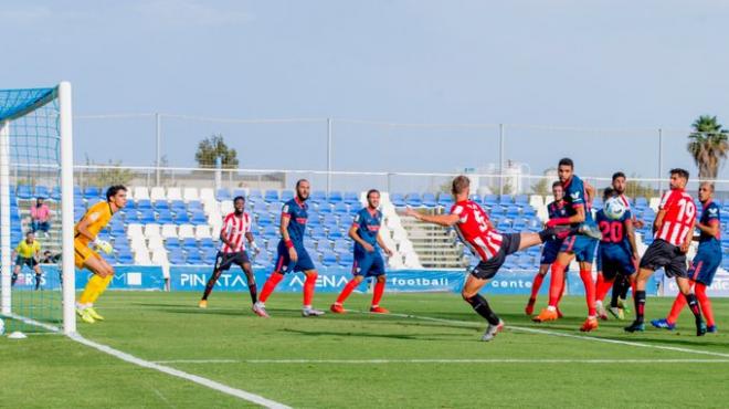 Imagen del amistoso entre el Sevilla y el Athletic (Foto: Athletic Club).