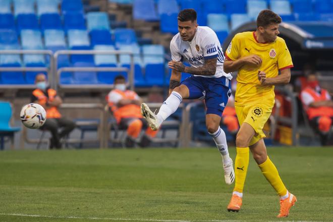 Partido de pretemporada entre el Real Zaragoza y el Girona (Foto: Dani Marzo).