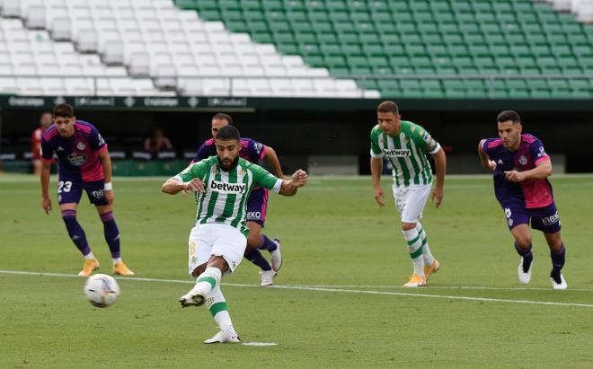 Fekir, en el 1-0 del Betis ante el Valladolid (Foto: Kiko Hurtado).