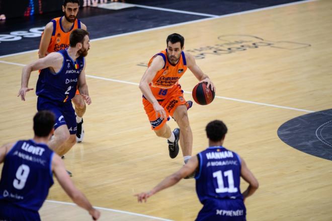 El Valencia Basket - MoraBanc Andorra se jugará el viernes 25 a las 17:00 horas
