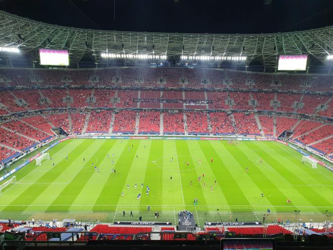 Imagen del Puskas Arena de Budapest.