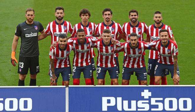 El primer once inicial del Atlético de Madrid 20/21 (Foto: ATM).