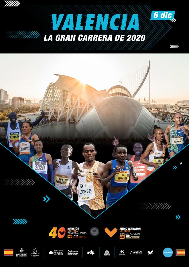 Atletas de élite para el Maratón Valencia