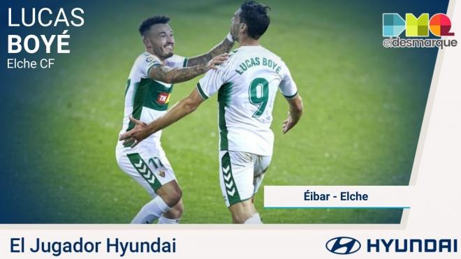 Boyé, Hyundai del Eibar-Elche.