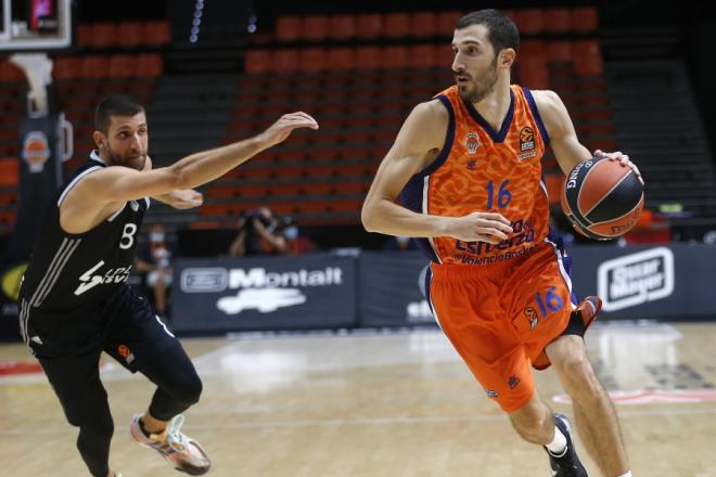 Valencia Basket ante el Asvel Villeurbanne (Foto: M. A.Polo)