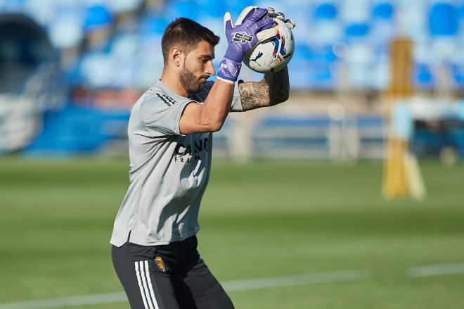 Ratón en un entrenamiento (Foto: Daniel Marzo).